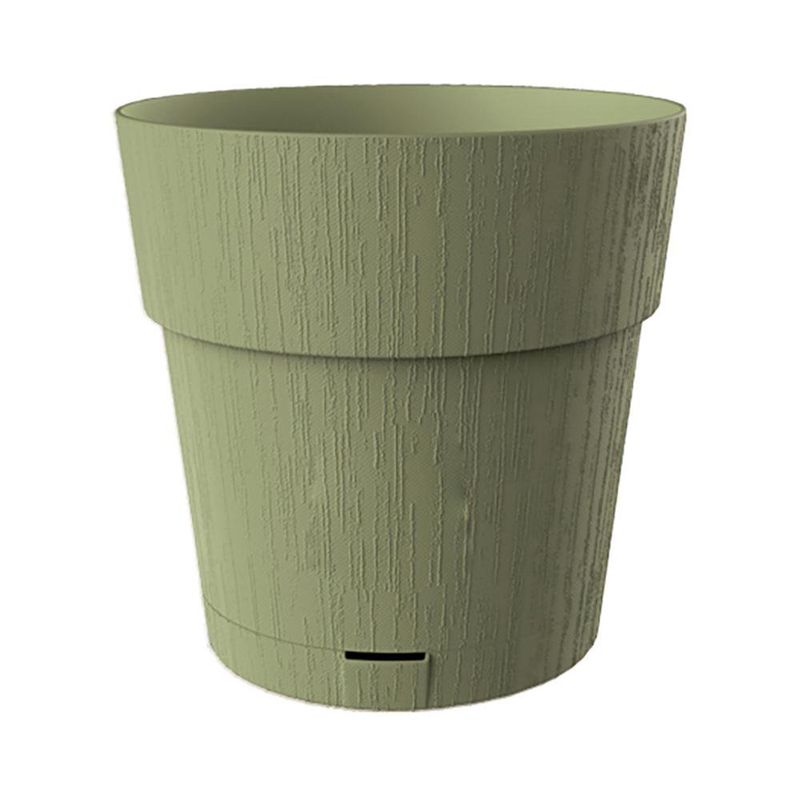 Maceta de Plástico Pianeta Verde Oliva 7.49 X 7.49 Plg