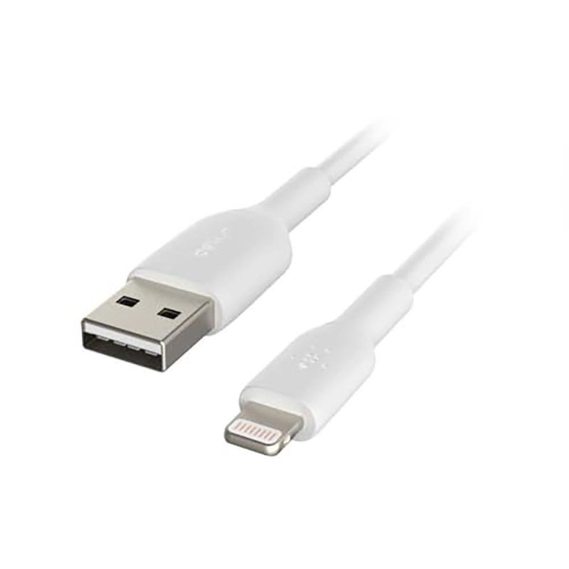 Cable Belkin USB-A a Lightning Blanco 2 M