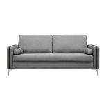 Sofá Atenas Gris 3 Plazas 182X82X84 Cm