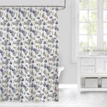 Cortina de Baño con Ganchos Diseño Océano