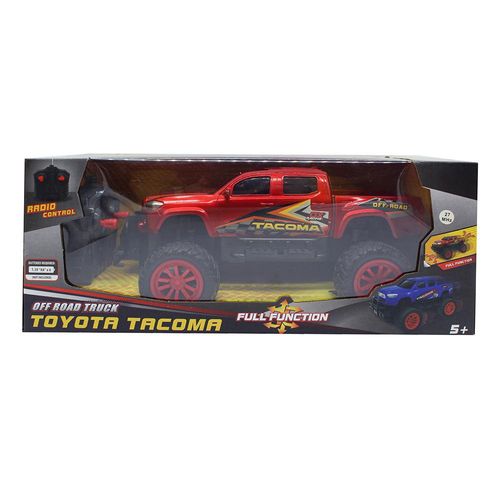 Pick Up Toyota Tacoma Rojo con Control Remoto 1:24