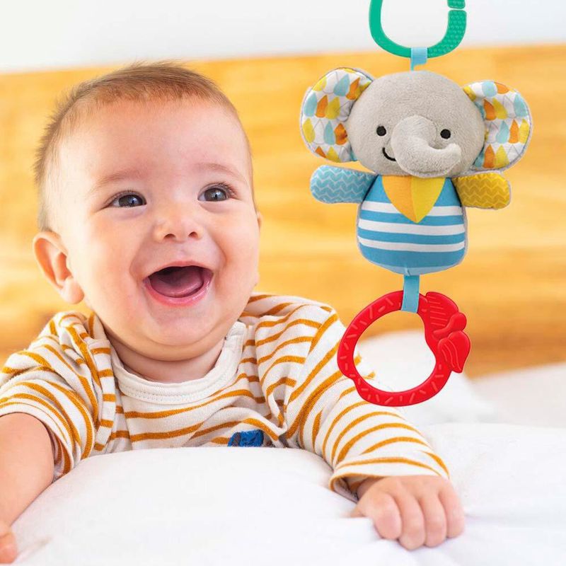 Juguete Colgante Elefante con Mordedor