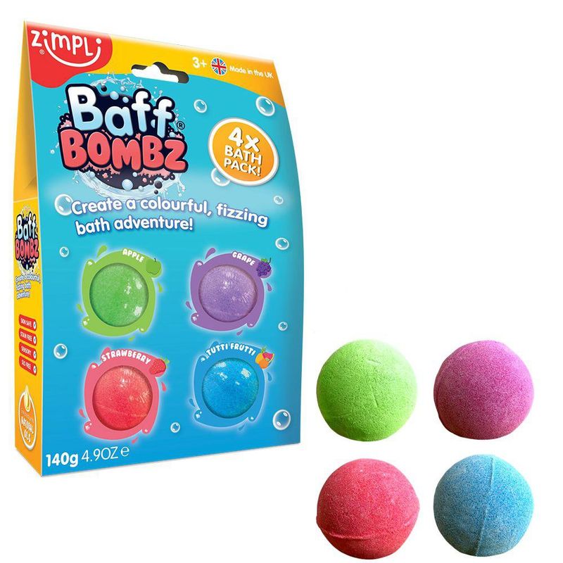 Paquete de 4 Bombas Zimpli Kids