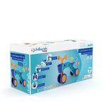 Triciclo de Balance Chillafish ItsiBitsi Blocks Color Azul