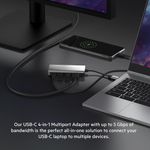 Hub Multiconector 4 en 1