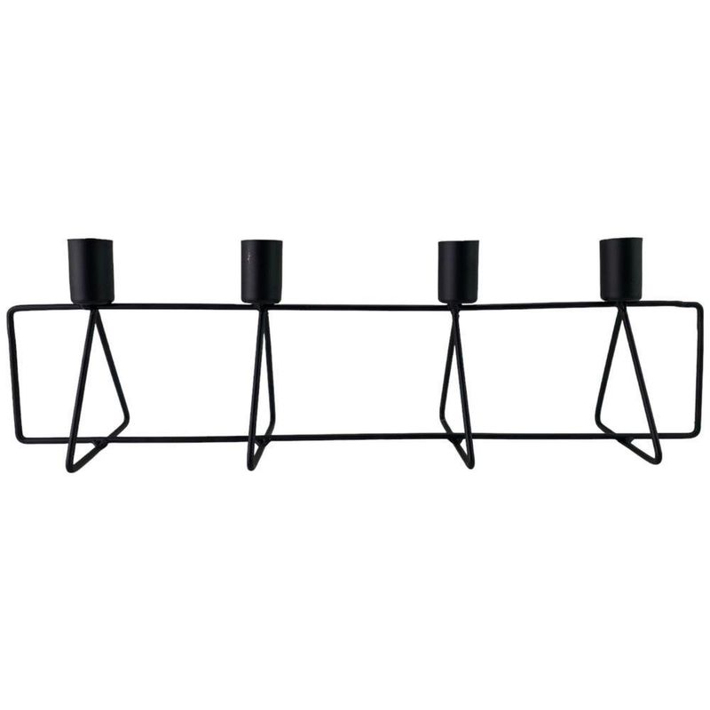 Candelero-Geometrico-Negro