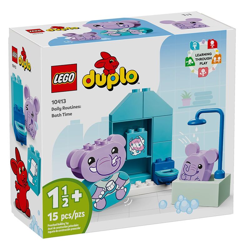 Rutinas Diarias Hora del Baño 15 Pzas - Lego
