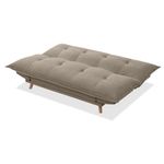 Sofá Cama Russel Beige con Apoyabrazos
