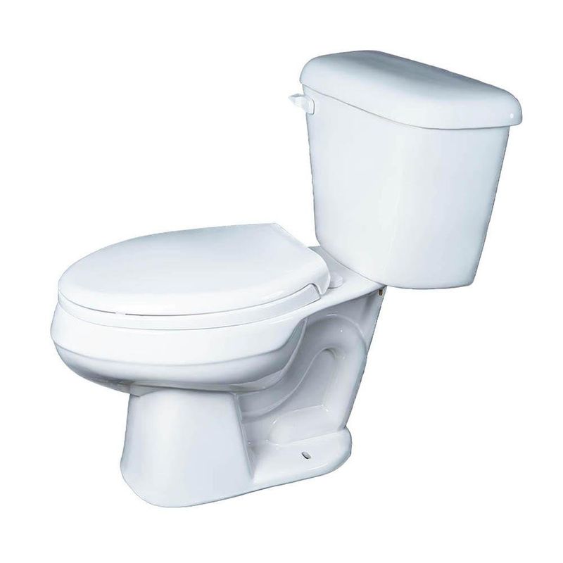 Sanitario de Dos Piezas Elongado Alto Pro Blanco