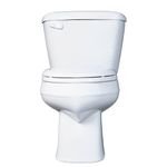 Sanitario de Dos Piezas Elongado Alto Pro Blanco