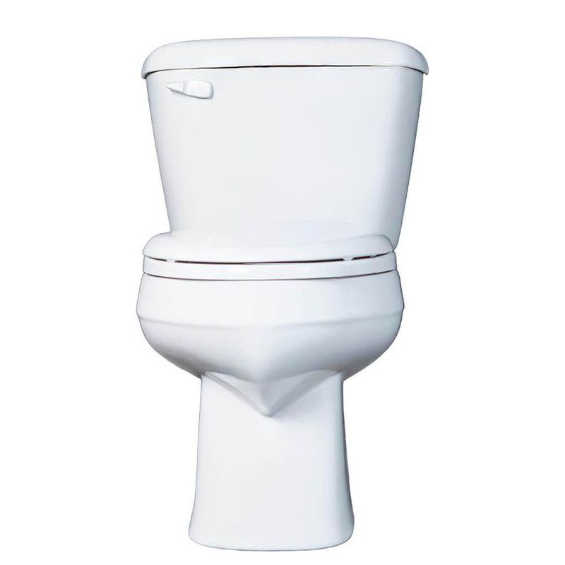 Sanitario de Dos Piezas Elongado Alto Pro Blanco