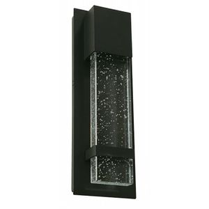 Lámpara de Pared de Exterior Moderna Negra