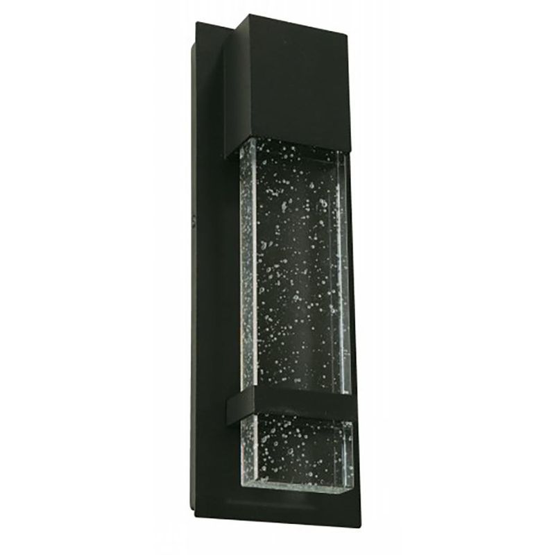 Lámpara de Pared de Exterior Moderna Negra