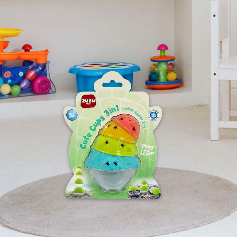 Juego Educativo Tazas Apiladas - Zuzu