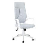 Silla de Oficina Brig Gris 63x63x114-124 Cm - Zmobili