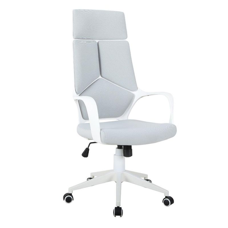 Silla de Oficina Brig Gris 63x63x114-124 Cm - Zmobili