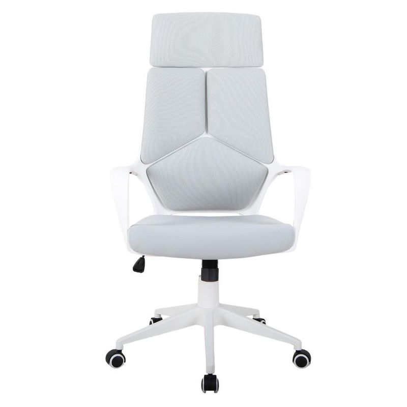 Silla de Oficina Brig Gris 63x63x114-124 Cm - Zmobili