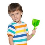 Pala de Juguete Verde para Arena 40 Cm