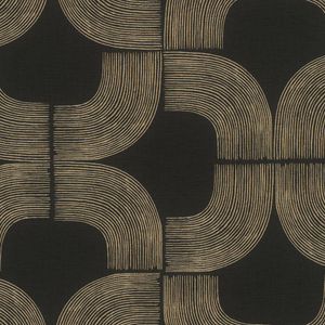 Papel Tapiz Grace Negro