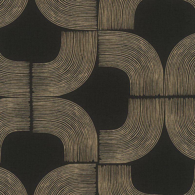 Papel Tapiz Grace Negro 0.53 x 10.05 M