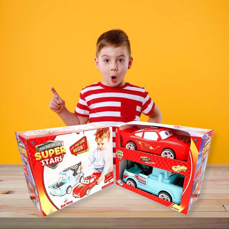 Vehículo Súper Estrella Estilo Cars Diseños Surtidos - Clk Toys