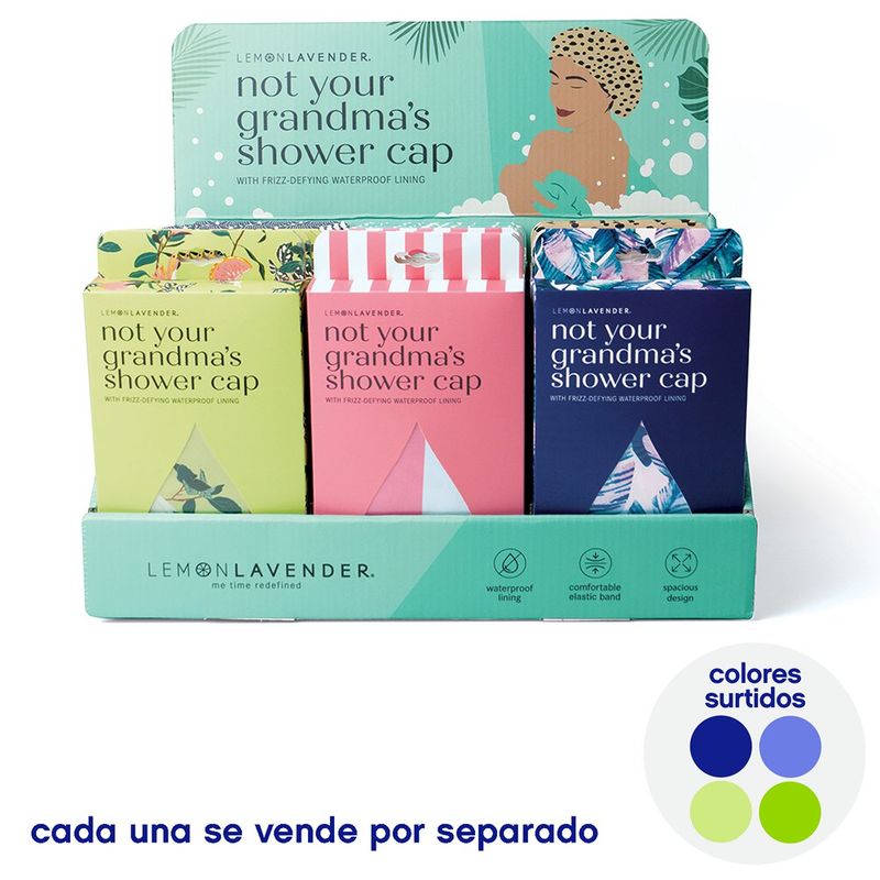 Gorro para Ducha Colores Surtidos