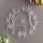 Serie LED Copos de Nieve de 28 Luces