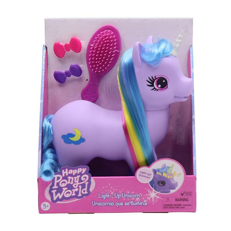 Unicornio Iluminado GG con Accesorios