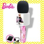 Micrófono Bluetooth con Melodías Barbie
