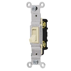 Interruptor Sencillo Marfil - Volteck