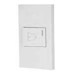 Interruptor para Timbre 1.5 Módulos Española Blanco - Volteck
