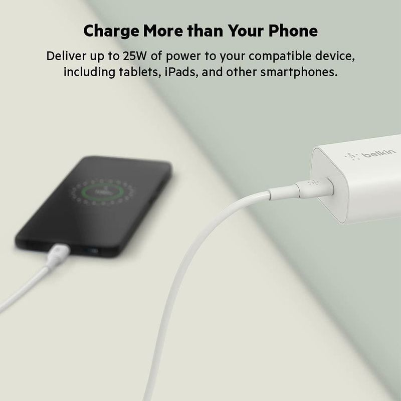 Cargador de Pared Usb-C 25 W Blanco