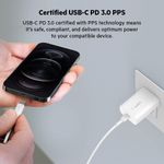 Cargador de Pared Usb-C 25 W Blanco