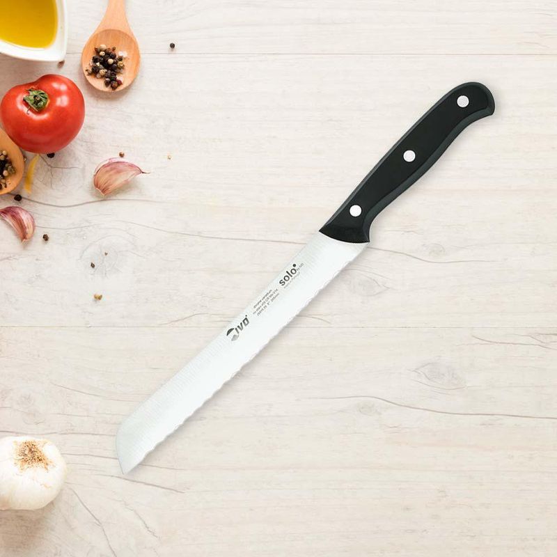 Cuchillo para Pan de Acero Inoxidable 20 Cm
