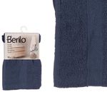 Toalla de Baño Color Azul Oscuro 80% Algodón
