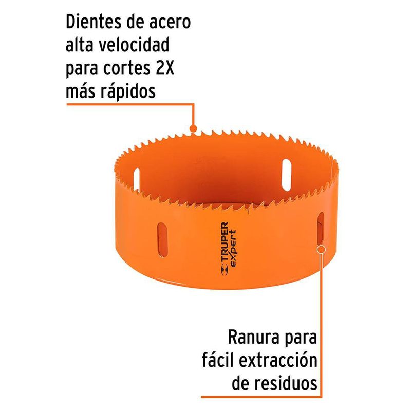 Broca Sierra Bimetálica de 5 Plg