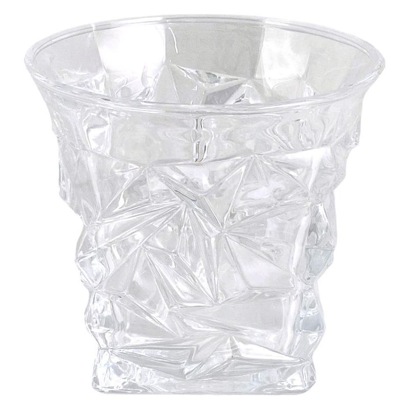Vaso de Vidrio para Whisky Prisma 8 Oz
