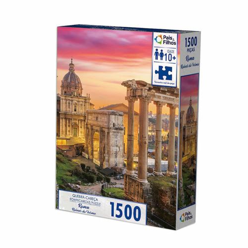 Rompecabezas Roma Ruinas del Foro 1500 Pzas
