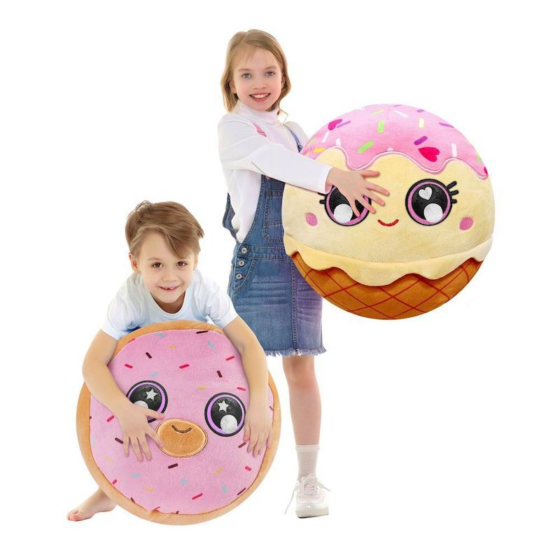 Peluche Inflable Biggies Helado con Bomba Incluida