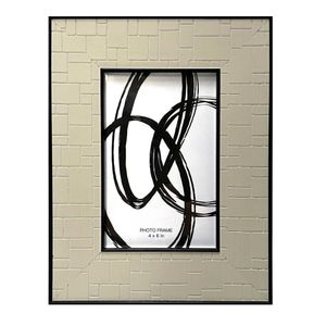 Portarretratos Texturizado Color Beige para Foto