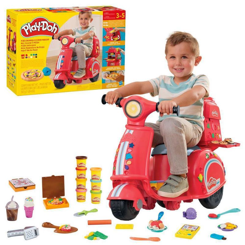 Set de Juego Moto Repartidora de Pizzas