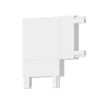 Conector a 90 Grados Horizontal Blanco