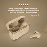 Audífonos Inalámbricos Beige - Cubitt