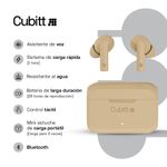 Audífonos Inalámbricos Beige - Cubitt