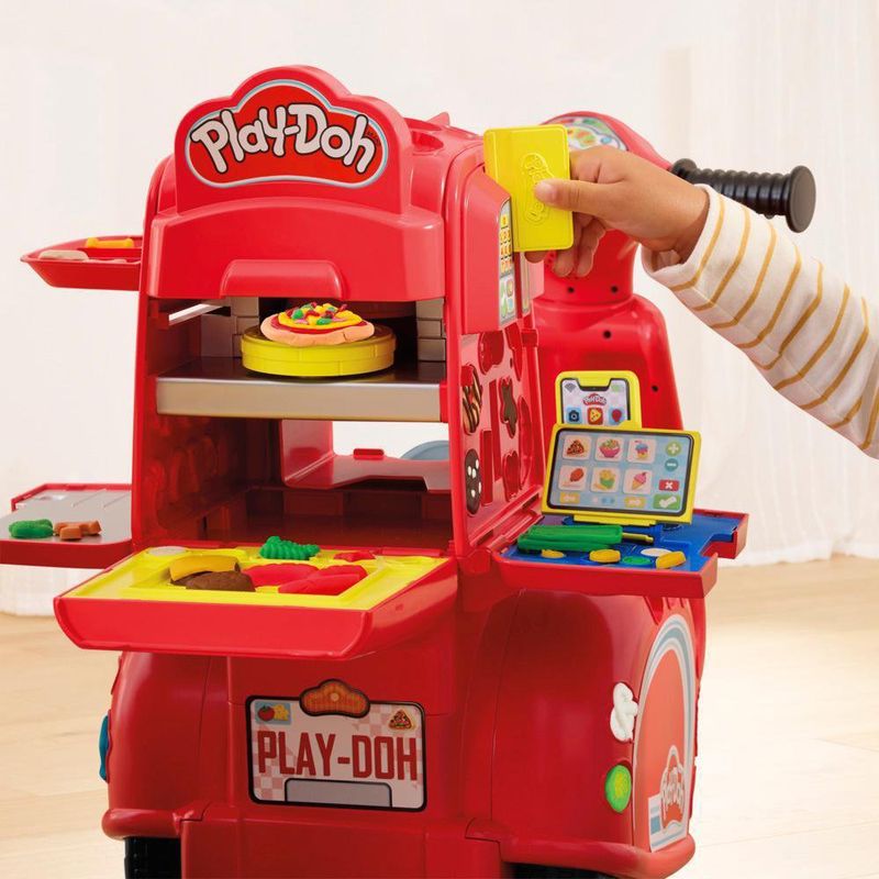 Set de Juego Moto Repartidora de Pizzas