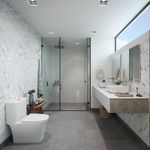 Sanitario de Una Pieza con Descarga Dual Diseño Contemporáneo Blanco Brillante