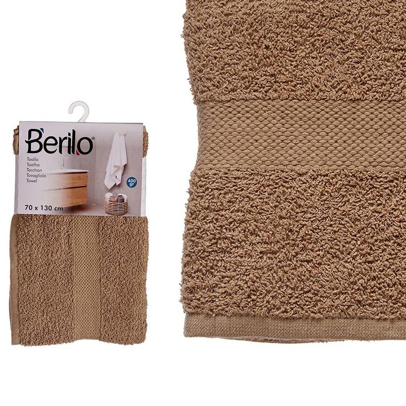 Toalla de Baño Color Café 80% Algodón