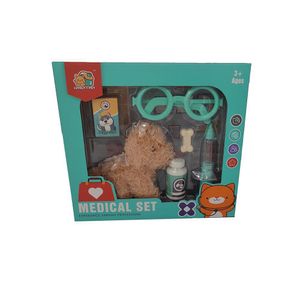 Set de Veterinario con Perro de Peluche