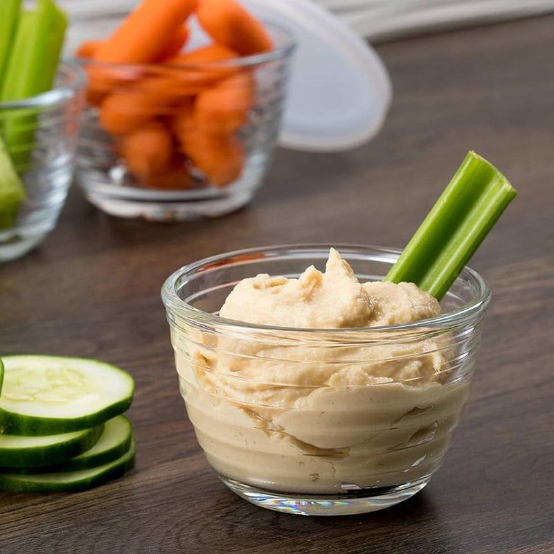 Set de Moldes de Vidrio para Flan 16 Pzas