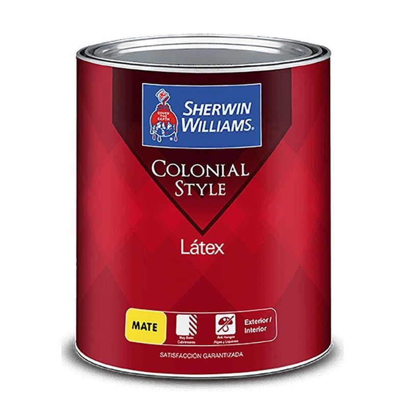 Pintura Colonial Extra White Mate 1 Galón